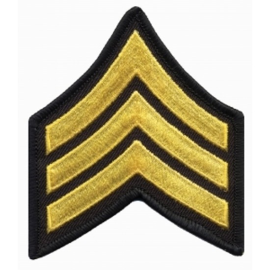 Embroidered Sergeant Chevrons