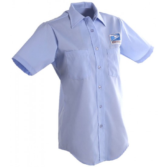 USPS Womens Union Made Letter Carrier Shirt Short Sleeve